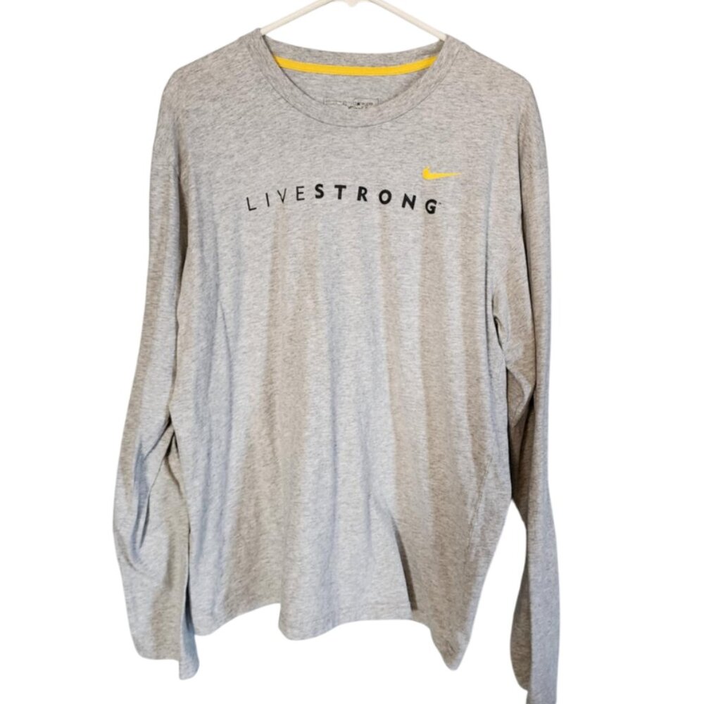 EUC Nike Livestrong Long Sleeve Lightweight T-Shirt